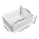 TheLAShop Rectangle Vessel Sink with Popup Drain & Tray 16"x12" Image