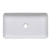 TheLAShop Bathroom Rectangular Porcelain Sink w/ Drain 23x13" Image