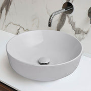 TheLAShop 16" Bowl Bathroom Sink with Drain & Tray Image