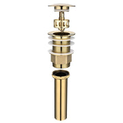TheLAShop 1 5/8" Pop Up Drain Stopper w/ Tray Golden