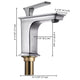 TheLAShop Bathroom Faucet Single Handle for Sinks, 6.7"H Image