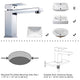 TheLAShop Bathroom Faucet 6.4"H Single Handle for Sinks Image