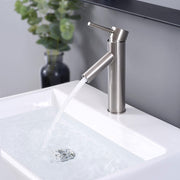Aquaterior Bathroom Faucet Single-Hole Hot & Cold 9.25"H