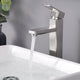 Aquaterior Bath Lavatory Vessel Sink Faucet 11.8" Square