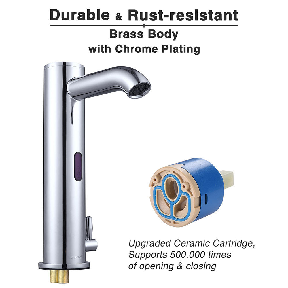 Aquaterior Motion Sensor Touchless Faucet Hot & Cold 10