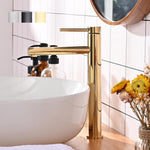 TheLAShop 13 inch Single Hole Bathroom Faucet (Gold, Black, Gray) Image