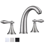 TheLAShop Widespread Bathroom Sink Faucet 2-Handle 6.7"H Image