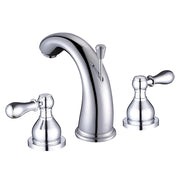 TheLAShop Widespread Bathroom Sink Faucet 2-Handle w/ Drain 4.7"H Image