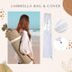 TheLAShop 7 ft 8-Rib Wood Patio Umbrella with Fringe Boho 5-10yr Image