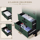 TheLAShop Mobile Nail Tech Rolling Case - Quilted Trolley & Display Book Image