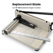 TheLAShop Guillotine Paper Cutter Blade Replacement for A3/A4 Paper Trimmer, 12in Image