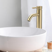 Aquaterior Modern Tall Bathroom Vessel Faucet 12"H