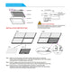 TheLAShop 2x4 LED Panel Commercial Troffer Selectable Watt & CCT 9,360lm 72W Max Image