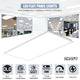 TheLAShop 2x4 LED Panel Commercial Troffer Selectable Watt & CCT 9,360lm 72W Max Image