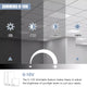 TheLAShop 2x4 LED Panel Commercial Troffer Selectable Watt & CCT 9,360lm 72W Max Image