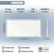 TheLAShop 2x4 LED Panel Commercial Troffer Selectable Watt & CCT 9,360lm 72W Max Image