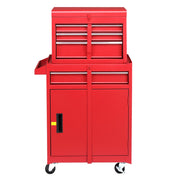 TheLAShop Rolling Tool Cabinet Combo 4-Drawer with Locking System 20" Image