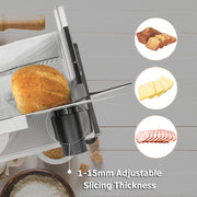 TheLAShop 7.5" Electric Meat Slicer for Jerky Beef Sausages Cheeses