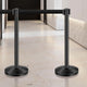 TheLAShop Retractable Belt Stanchions Event Crowd Control Barriers 6ct. Image