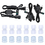 TheLAShop 150ft Plug-in Integrated LED Rope Light Blue, 120V, 1/2"(13mm) Image