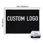 TheLAShop Custom Artificial Turf with Tufted-in Logo | 9 Colors & Any Size, 6x8.4ft Image