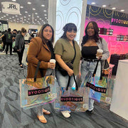 TheLAShop Personalized Promotional Hologram Tote Bags Custom Logo 50ct/pk Image