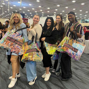 TheLAShop Personalized Promotional Hologram Tote Bags Custom Logo 50ct/pk Image