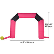 TheLAShop Custom Inflatable Arches Displays Entryways - Color & Logo, 13ft Image