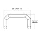 TheLAShop Custom Inflatable Arches Displays Entryways - Color & Logo, 20ft with T-base Image