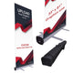 TheLAShop Custom Retractable Banner Stand (Rollup Signs 33"x81") Image