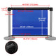 TheLAShop Custom Retractable Banner for Stanchions - 4ct. Scroller & Bar, Double Sided 3.3ft Image