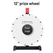 TheLAShop Magnetic Centerpiece for Prize Wheel, Custom Logo Image