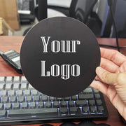 TheLAShop 5.5" Magnetic Center Piece for Prize Wheel, Custom Logo Image