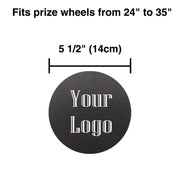 TheLAShop Magnetic Center Piece for Prize Wheel, Custom Logo, 5.5in Image