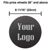 TheLAShop Magnetic Center Piece for Prize Wheel, Custom Logo, 8.6in Image