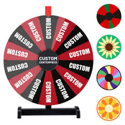 TheLAShop 18in Tabletop Dry Erase Prize Wheel, Custom-printed Image