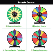 TheLAShop 18in Tabletop Dry Erase Prize Wheel Image