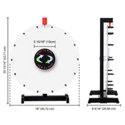 TheLAShop Blank Prize Wheel Promotional Spin Wheel Multi-Pack Bundle, 18in 10ct. Image