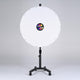 TheLAShop 48" Prize Wheel with Heavy Duty Rolling Stand, White(18-Slot) Image
