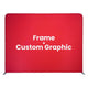 TheLAShop 10ft Exhibit Tension Fabric Backdrop (Frame, Custom Graphic or Kit), Frame+Graphic Image