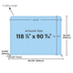 TheLAShop 10ft Exhibit Tension Fabric Backdrop (Frame, Custom Graphic or Kit) Image