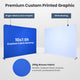 TheLAShop 10ft Exhibit Tension Fabric Backdrop (Frame, Custom Graphic or Kit) Image