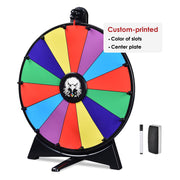 TheLAShop 20" Dry Erase Spin Prize Wheel, Custom-printed Image