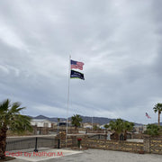 TheLAShop 30ft Aluminum Sectional Flagpole w/ US Flag
