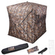 TheLAShop Collapsible Ground Hunting Blind Camouflage Hub Style Image