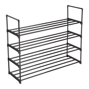 TheLAShop 4-Tier Metal Shoe Rack Shelf 20 Pairs Shoe Storage Organizer Image