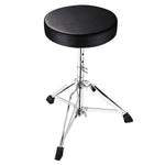 TheLAShop Swivel Drum Throne Adjustable Height Padded Seat Drummers Stool Image