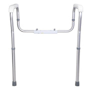 TheLAShop Adjustable Toilet Safety Frame Rail Grab Bar 375lbs Support Image