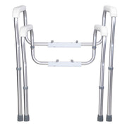 TheLAShop Adjustable Toilet Safety Frame Rail Grab Bar 375lbs Support Image