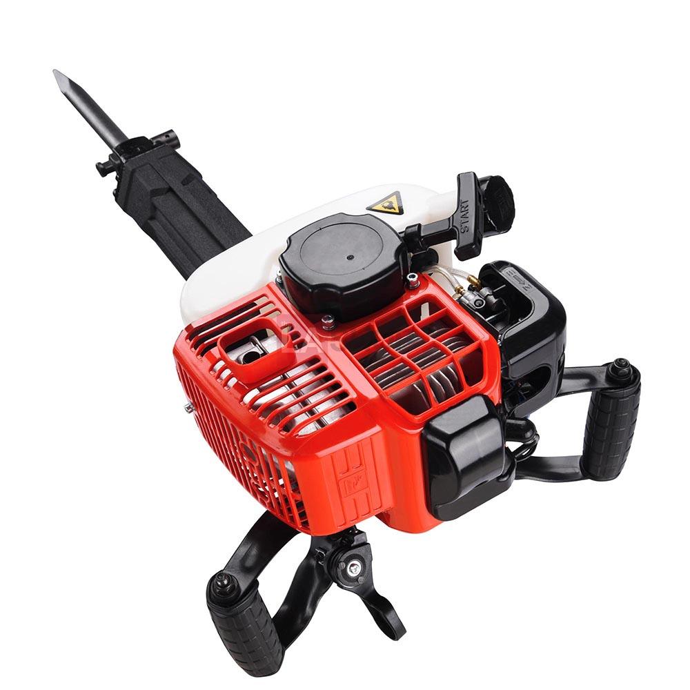 TheLAShop 52cc 2-Stroke EPA Gas Powered Jack Hammer Demolition Breaker